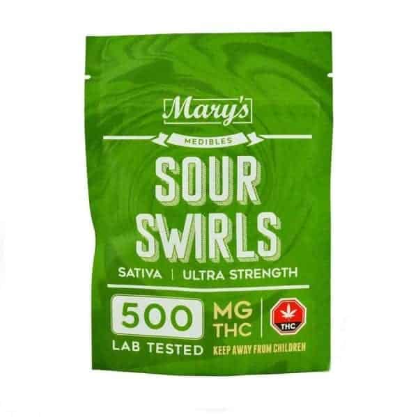Mary's Medibles - Sour Swirls (500mg THC - Sativa) strain buy weed online cheap weed online dispensary mail order marijuana