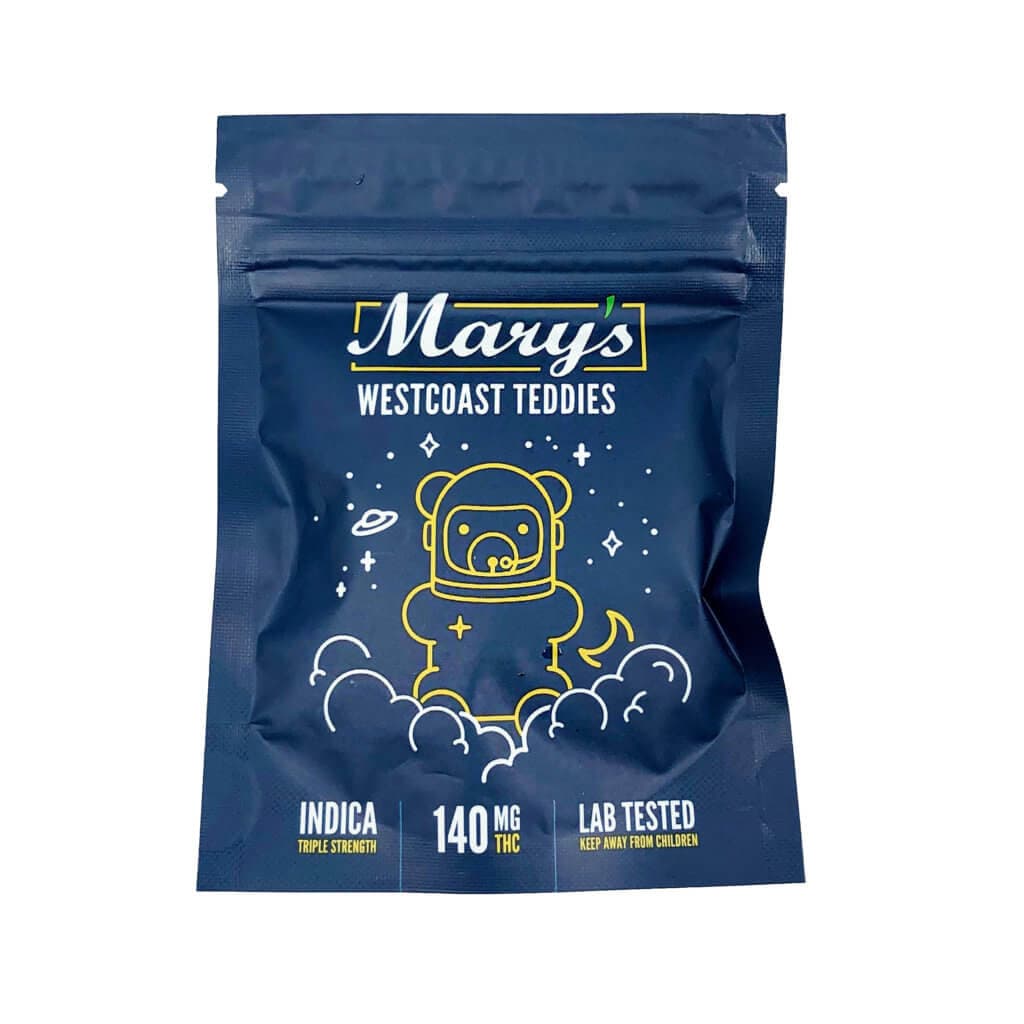 Mary's Medibles Westcoast Teddies Triple Strength 140mg strain buy weed online cheap weed online dispensary mail order marijuana