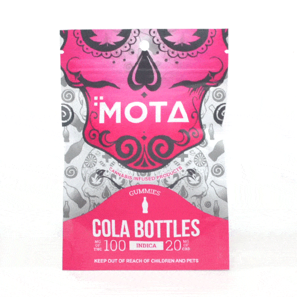 Mota Medicated Gummies Cola Bottles — Sativa