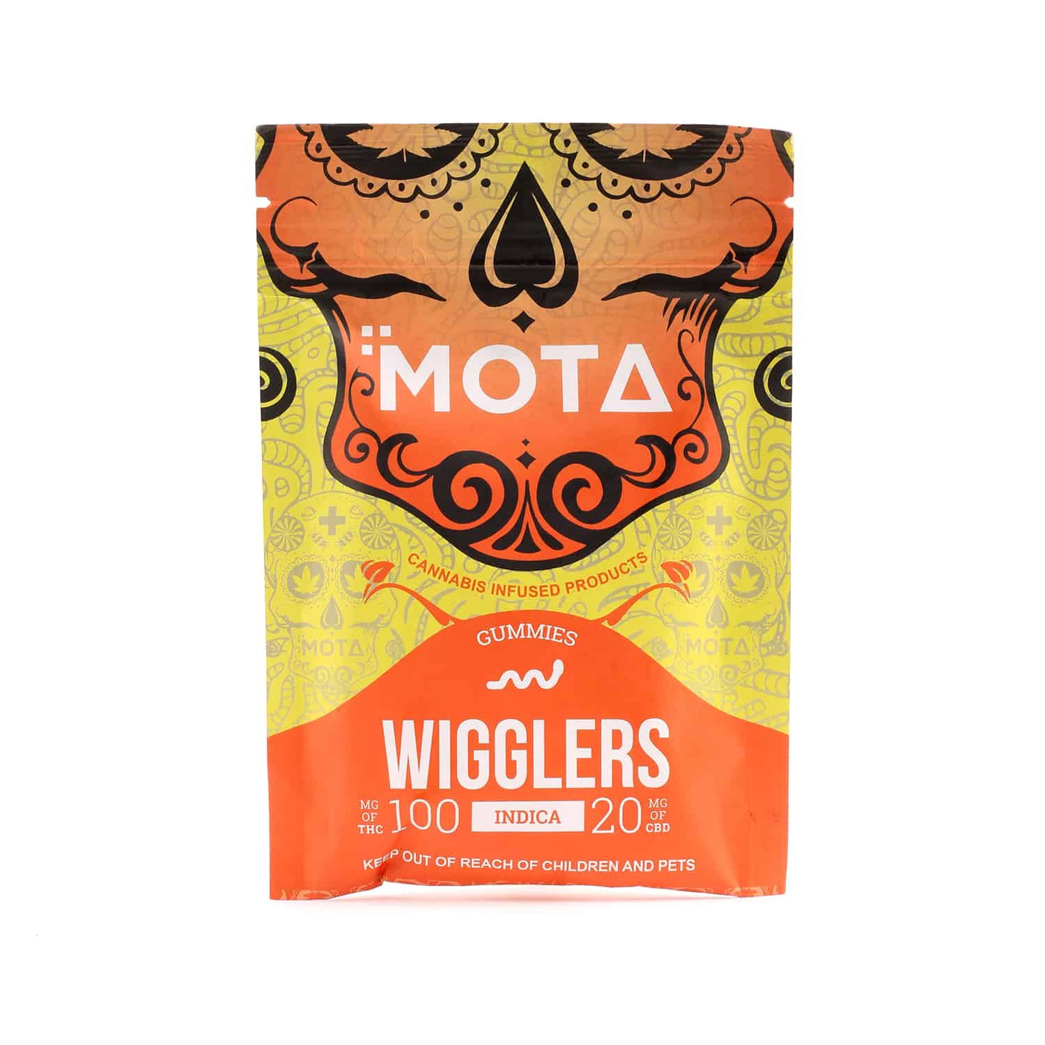 Mota Medicated Gummies Wigglers — Sativa