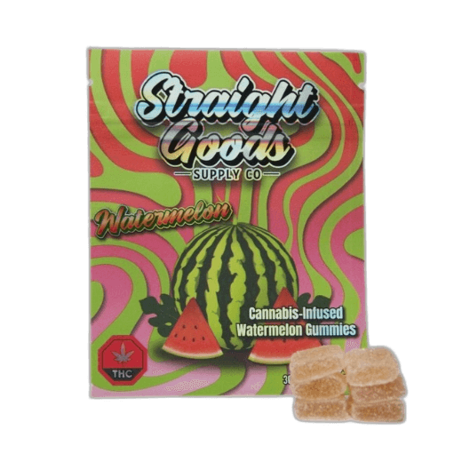 Straight Goods Supply Co Edibles (300mg THC) — Watermelon