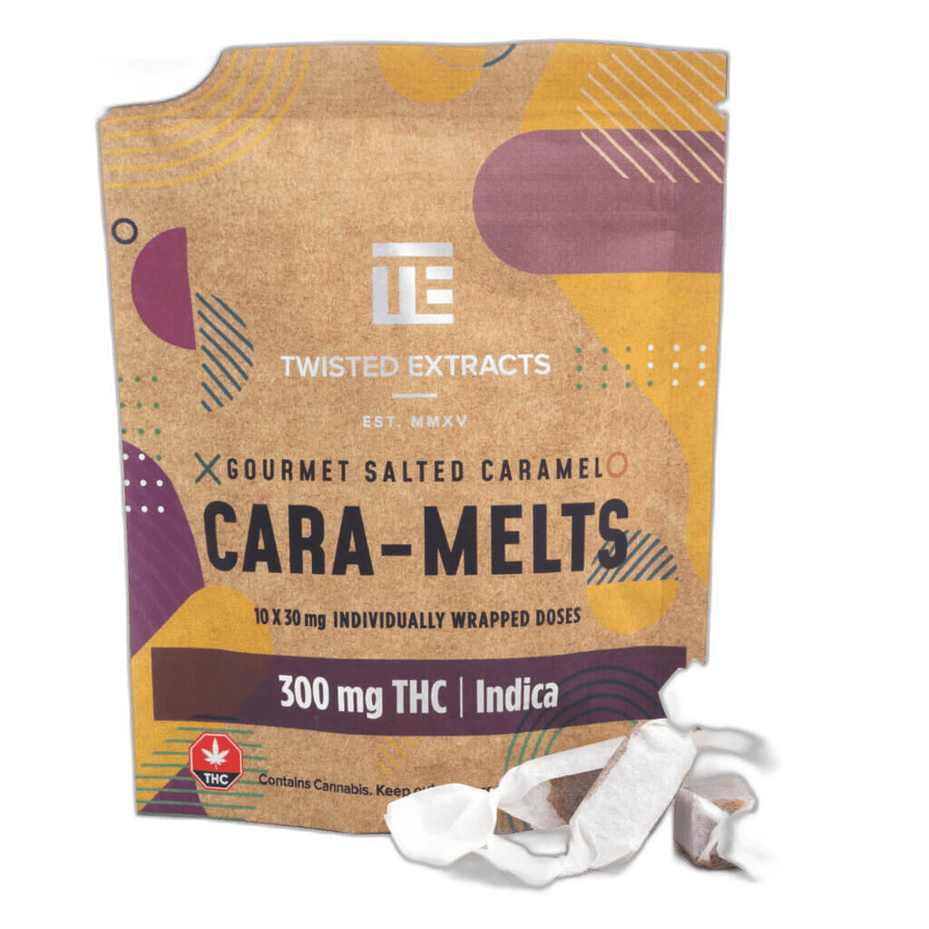 Twisted Extracts Salted Cara-Melts (300mg THC) — Indica