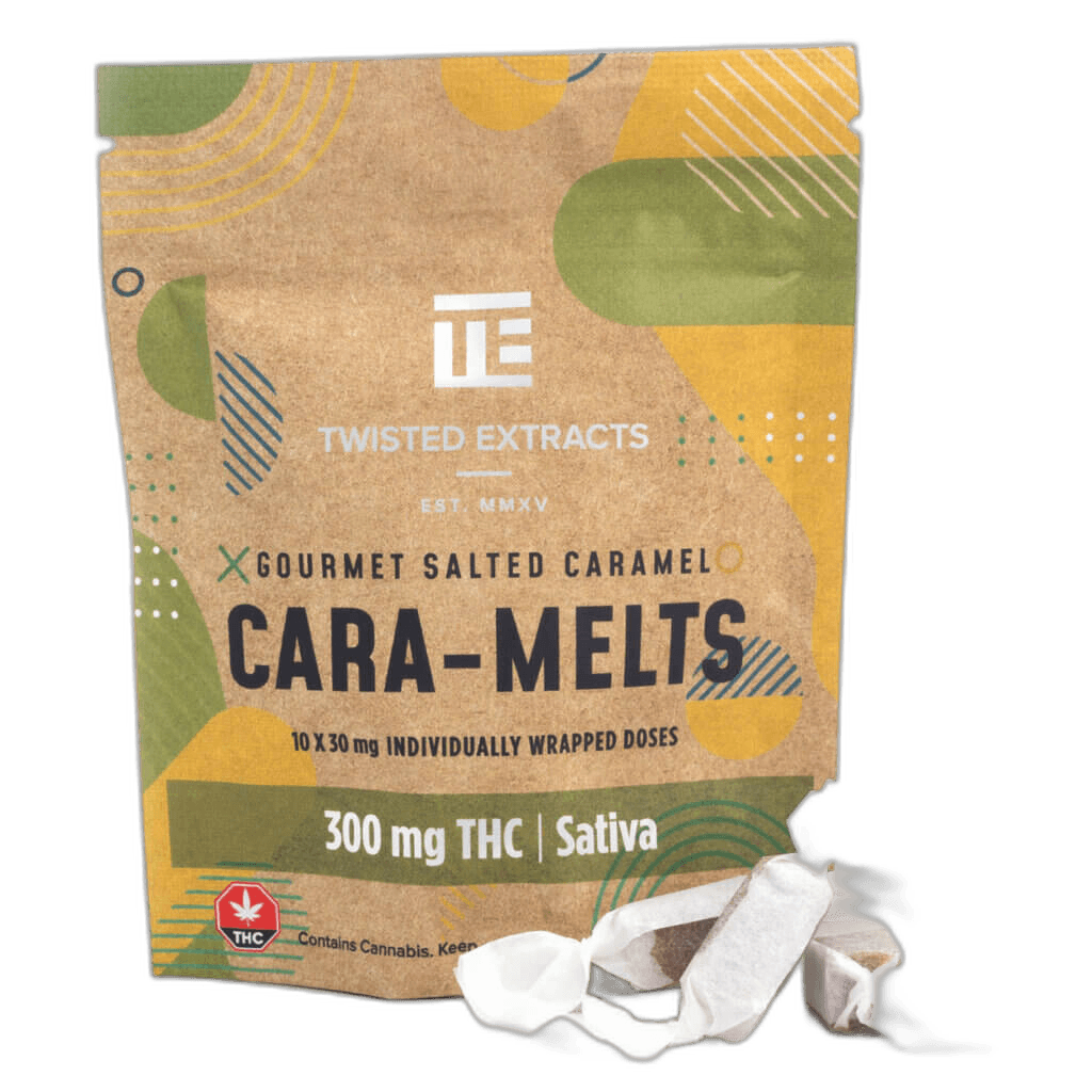 Twisted Extracts Salted Cara-Melts (300mg THC) — Sativa